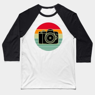 California Camera Baseball T-Shirt